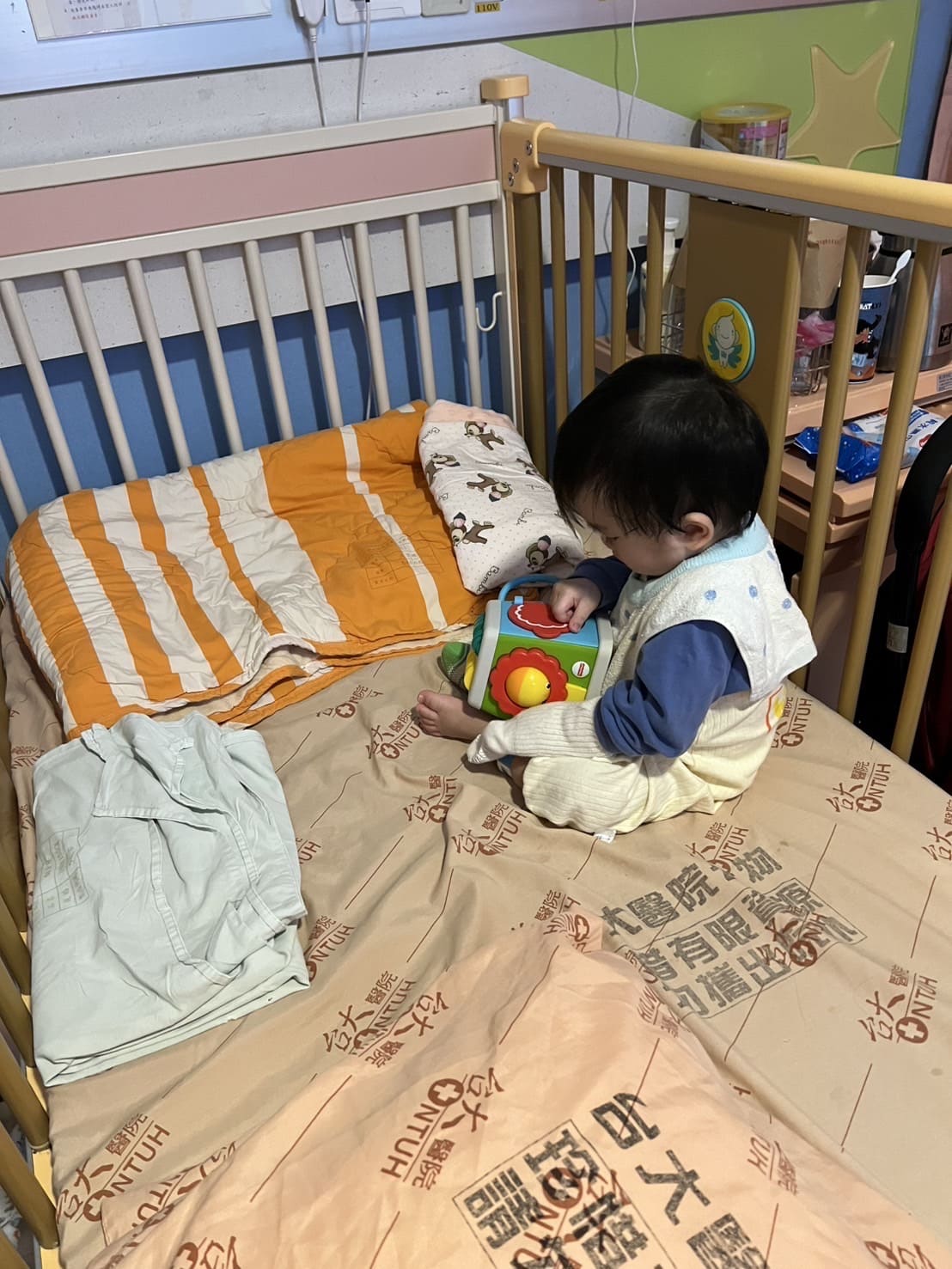 生病住院時，熟悉的質料有助於安撫不安的情緒