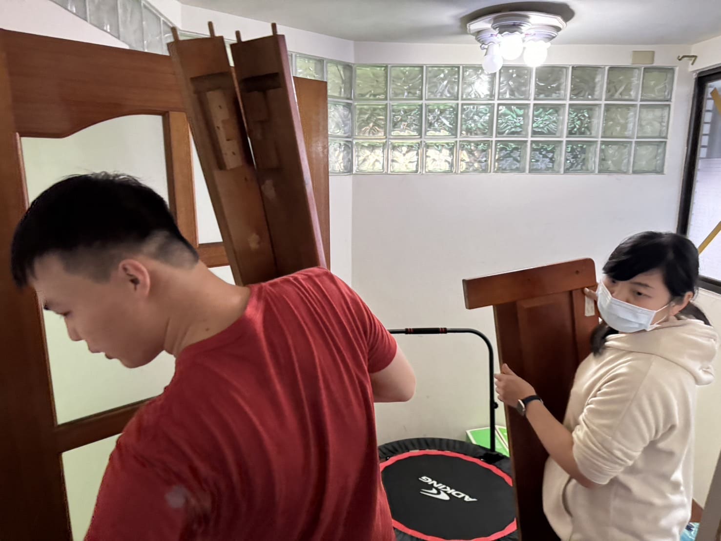 除去舊家的衣櫃